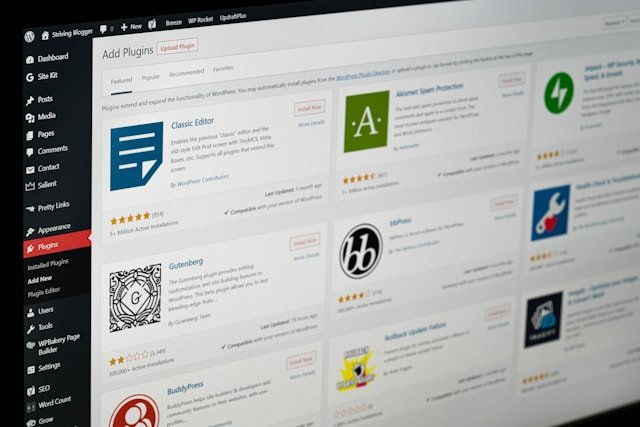 Illustration plugin WordPress pour site web multilingue